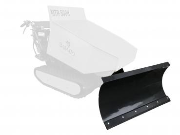 BAMATO height-adjustable snow blade for mini dumpers